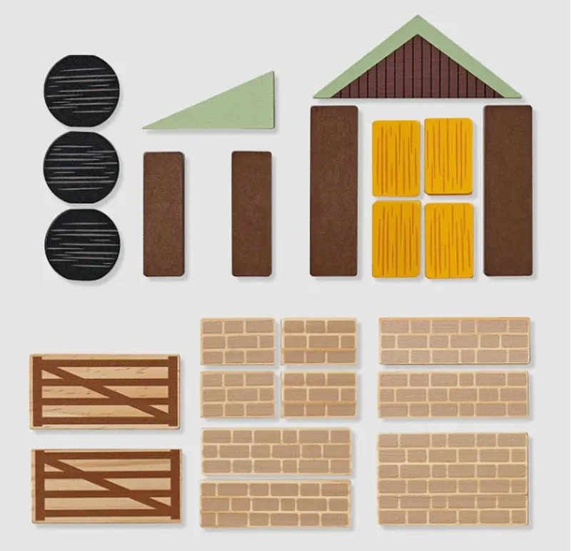 Tractor Ted Wooden Farm Blocks-2